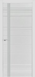 Межкомнатная дверь S11h ПО (Белая Эмаль/Лакобель)