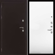 Входная металлическая дверь Термо 3 Aurum (Антик медь/Аляска гладкая)