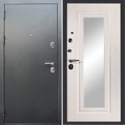 Входная металлическая дверь Дива С510 (Титан/Зеркало дуб филадельфия крем)