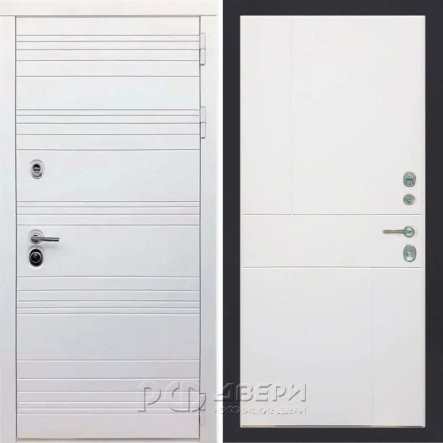 Входная металлическая дверь ART 39 Ultima 290 (Силк сноу/Силк сноу)