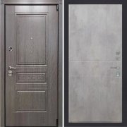 Входная металлическая дверь ART 42 Ultima 290 (Лиственница серая/Бетон темный)