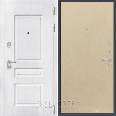 Металлическая дверь Reverse ART S6 5 (Альберо браш/Венге светлый)