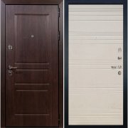 Входная металлическая дверь Винорит (Алмон 28/Дуб фактурный крем №63)