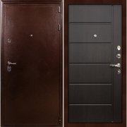 Входная металлическая дверь Цезарь 5А (Антик медный/Венге №41)