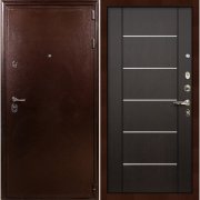 Входная металлическая дверь Цезарь 5А (Антик медный/Венге №24)