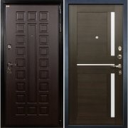 Входная металлическая дверь Гладиатор 3К Баджио (Венге/Венге №50)