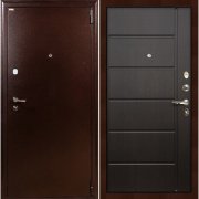 Входная металлическая дверь 1А (Медный антик/Венге №41)