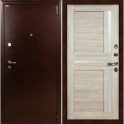 Входная металлическая дверь 1А Баджио (Медный антик/Кремовый ясень №49)