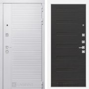 Входная металлическая дверь Piano white 14 (белый софт/эковенге)