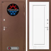 Входная металлическая дверь Термомагнит 27 (медный антик/эмаль ral 9003)