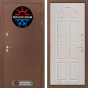 Входная металлическая дверь Термомагнит 15 (медный антик/алмон 25)