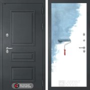 Входная металлическая дверь Атлантик 28 (Шагрень ral 7024/Грунт под покраску)