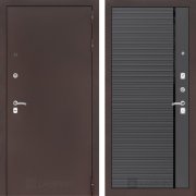 Входная металлическая дверь Классик 22 (Антик медный/Графит софт)