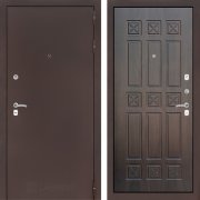 Входная металлическая дверь Classic 16 (антик медный/алмон 28)