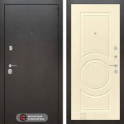 Входная металлическая дверь Сильвер 23 (Антик темное серебро/Шампань софт)