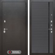 Входная металлическая дверь Сильвер 22 (Антик темное серебро/Графит софт)