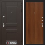 Входная металлическая дверь Мегаполис 05 (Венге/Итальянский орех)