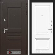 Входная металлическая дверь Мегаполис 26 (Венге/Эмаль ral 9003)