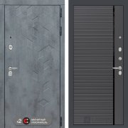 Входная металлическая дверь Бетон 22 (Альберо грей/Графит софт)