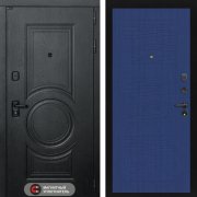Входная металлическая дверь Гранд 06 (Альберо блэк/Синий)