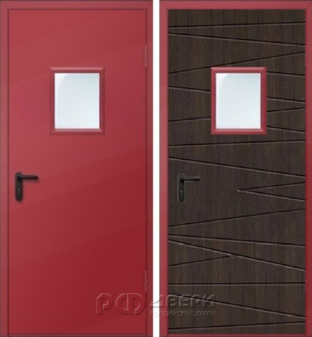 Металлическая дверь техническая ДМО-1 300х400 (RAL 3002)