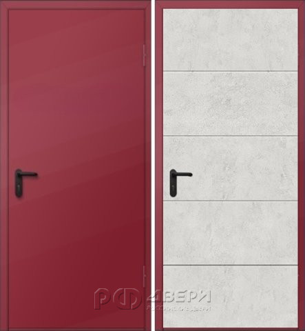 Металлическая дверь с терморазрывом ДМ-1 (RAL 3003)