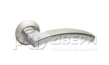 Ручка для межкомнатной двери Accord RM SN/CP-3 (Матовый никель/хром)