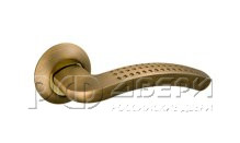 Ручка для межкомнатной двери Lounge AR AB/GP-7 (Бронза/золото)