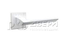 Ручка раздельная для межкомнатной двери BLADE ARC.Q SSC-16 (Сатинированный хром)