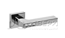 Ручка раздельная для межкомнатной двери Crystal flash DM CP-8 (Хром)