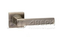 Ручка раздельная для межкомнатной двери Ergo JK ABG-6 (Зелёная бронза)