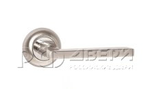 Ручка раздельная для межкомнатной двери Polo JR TECH/IND SN/CP-3 (Матовый никель/хром)