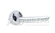 Ручка раздельная для межкомнатной двери Sigma JR CP-8 140мм (Хром)