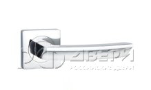 Ручка раздельная для межкомнатной двери Sigma JK CP-8 105мм (Хром)