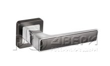 Ручка раздельная для межкомнатной двери Denver XM GR/CP-23 (Графит/хром)