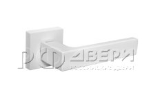 Ручка раздельная для межкомнатной двери Straight DM WH-19 (Белый)