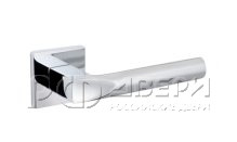 Ручка раздельная для межкомнатной двери Prizma SL CP-8 (Хром)