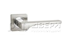 Ручка раздельная для межкомнатной двери Level JK SN/CP-3 (Матовый никель)
