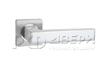 Ручка раздельная для межкомнатной двери Optima plus JK SSC/CP-16 (Сатинированный хром/хром)