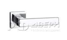 Ручка раздельная для межкомнатной двери Optima plus JK CP-8 (Хром)