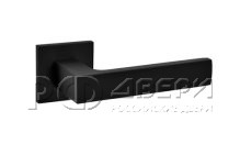 Ручка раздельная для межкомнатной двери Optima LM/Z BL-24 (Черный)