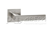 Ручка раздельная для межкомнатной двери Optima JS SN-3 (Матовый никель)