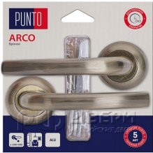 Ручка раздельная для межкомнатной двери Arco/HD TL ABG-6 (Бронза)