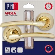 Ручка раздельная для межкомнатной двери Ardea/HD TL SG/GP-4 (Матовое золото/золото)