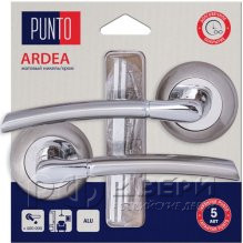 Ручка раздельная для межкомнатной двери Ardea/HD TL SN/CP-3 (Матовый никель/хром)