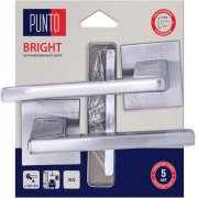 Ручка раздельная для межкомнатной двери Bright/HD QS SSC-16 (Сатин. хром)
