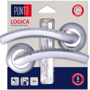 Ручка раздельная для межкомнатной двери Logica/HD TL SC/CP-16 (Матовый хром/хром)
