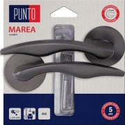 Ручка раздельная для межкомнатной двери Marea/HD RS GR-23 (Графит)