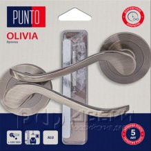 Ручка раздельная для межкомнатной двери Olivia/HD TLK ABG-6 (Бронза)