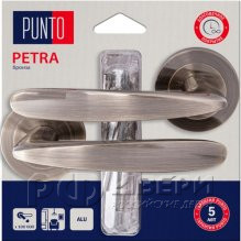 Ручка раздельная для межкомнатной двери Petra/HD TLK ABG-6 (Бронза)
